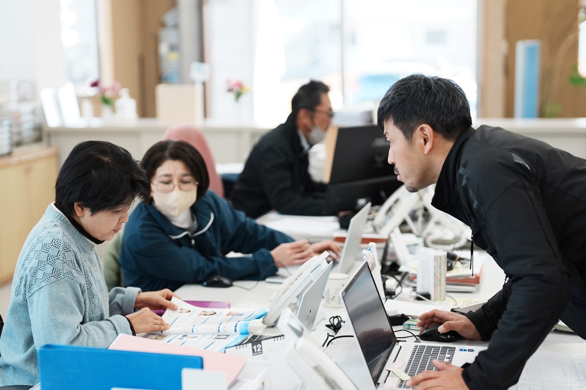 「信頼」を重視し、謙虚な姿勢と感謝を大切にしています