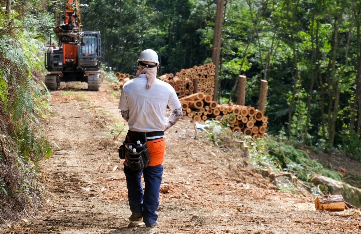 腹ごしらえ完了、昼からも頑張ろう！