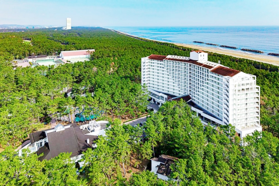 海と松林に包まれた「シーガイア・フォレスト・コンドミニアム」