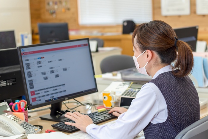 システムを使用して配車管理を行います