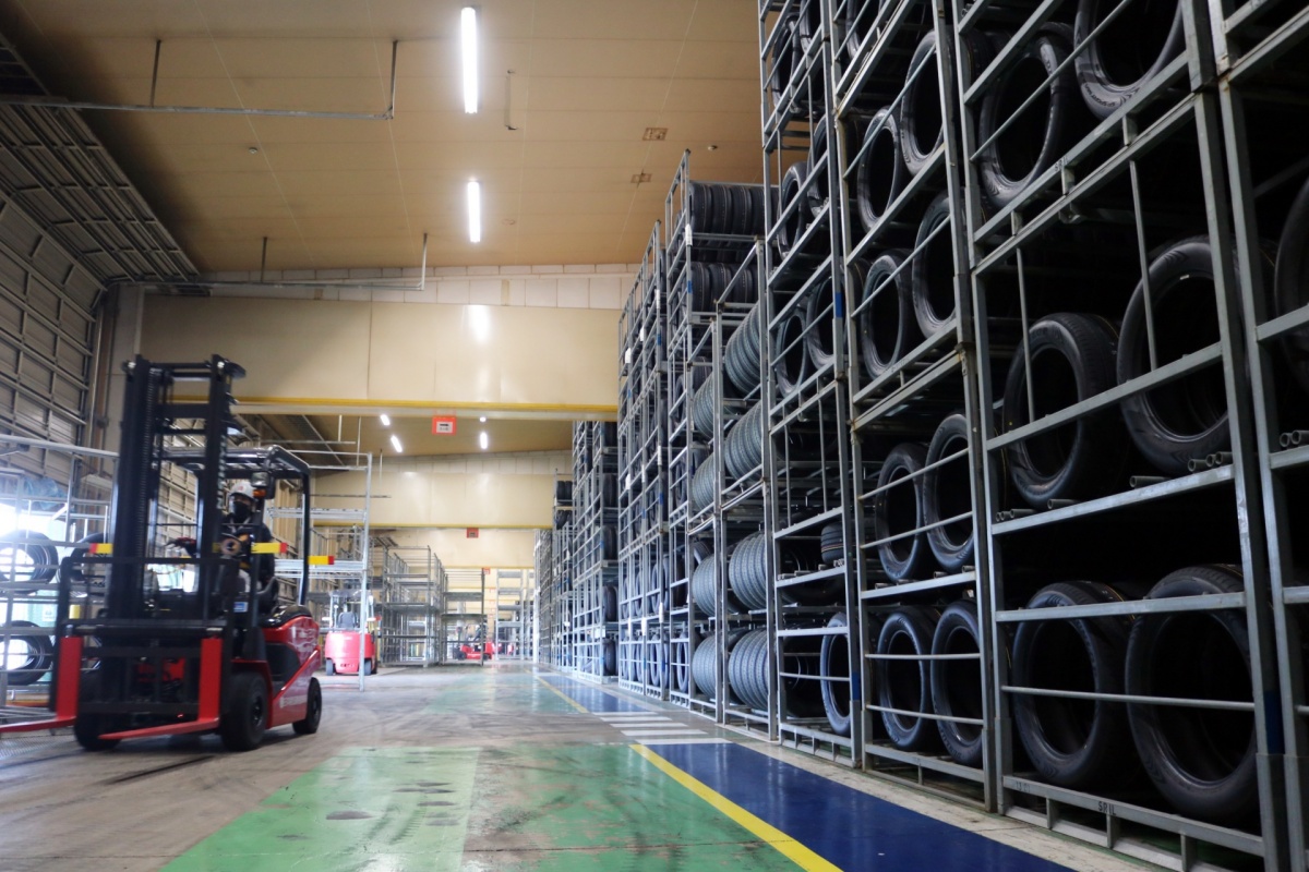 広大な敷地を持つ第五倉庫