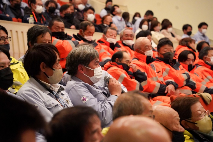 講話や事例に対しての疑問点はその場で解消できるよう、質疑応答の時間を設けています