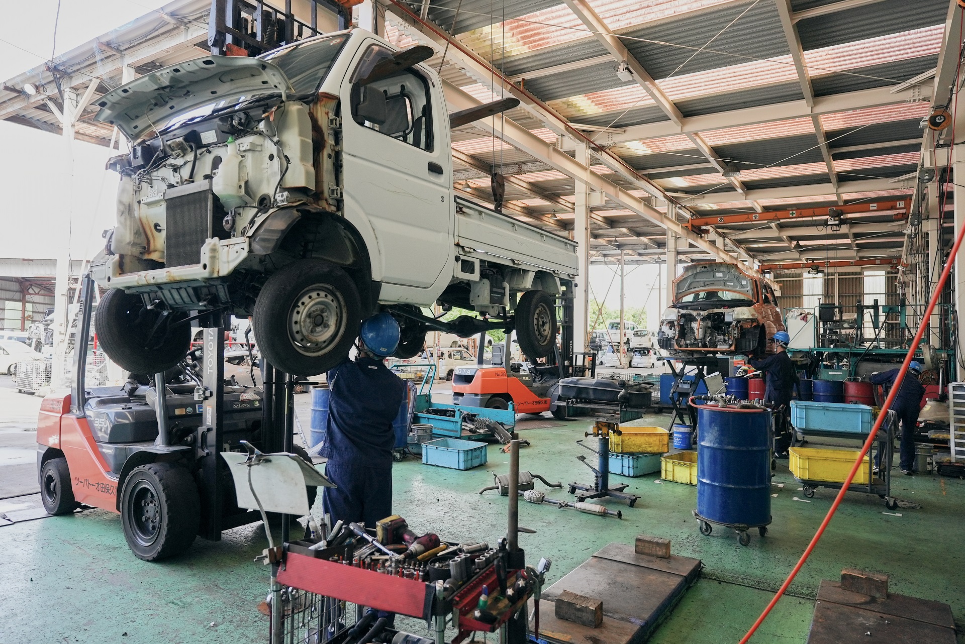 自動車産業の資源循環を実現